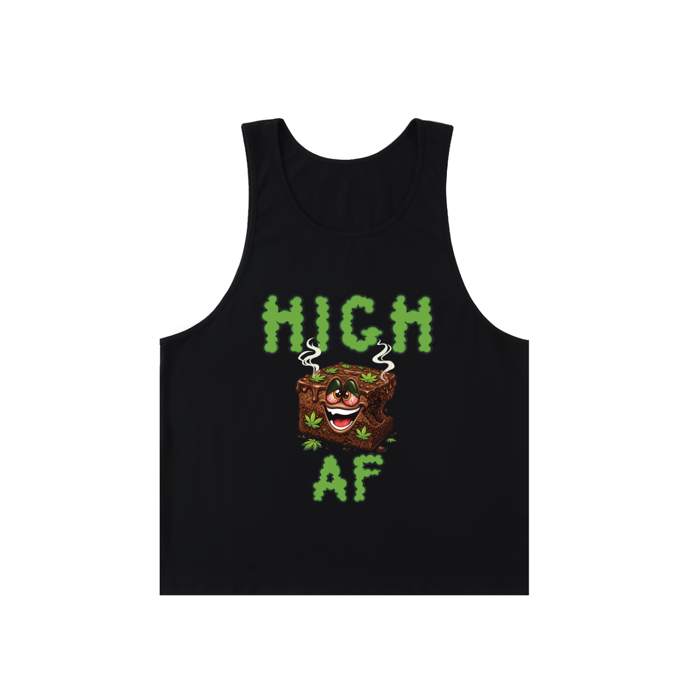 High AF Brownie – Unisex Loose Tank Top