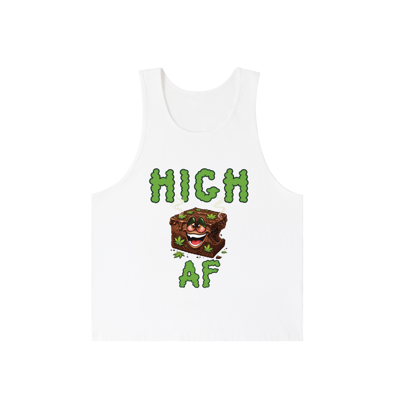 High AF Brownie – Unisex Loose Tank Top