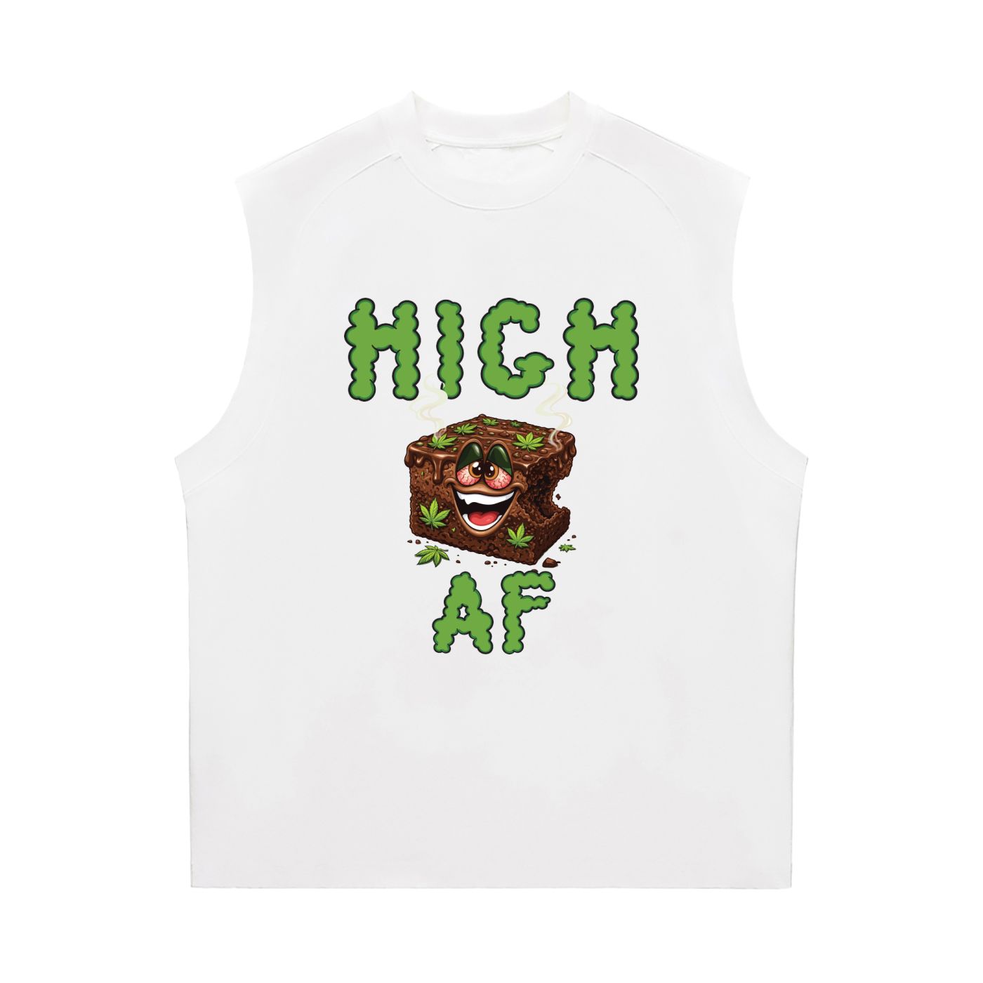 High AF Brownie – Sorona Quick-Dry Cooling Tank Top