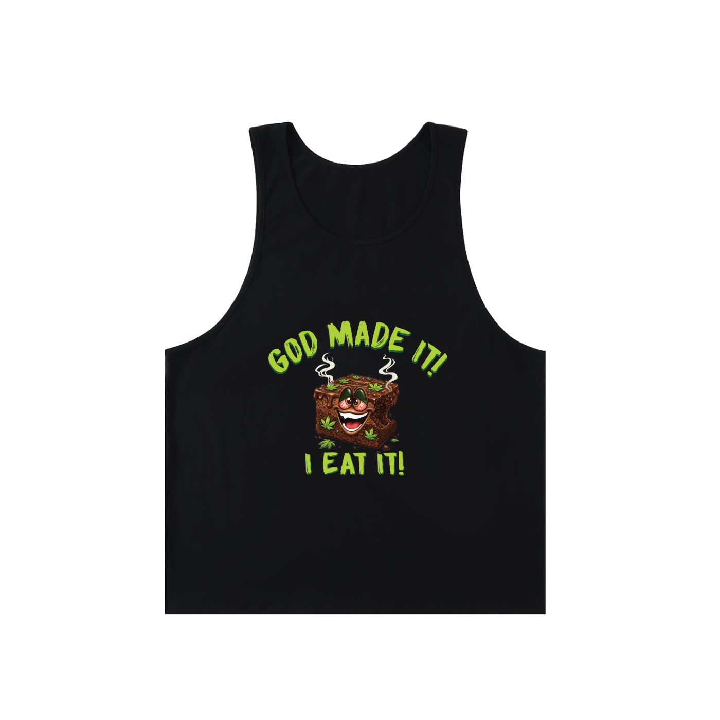 God Made It, I Eat It – Unisex Loose Tank Top