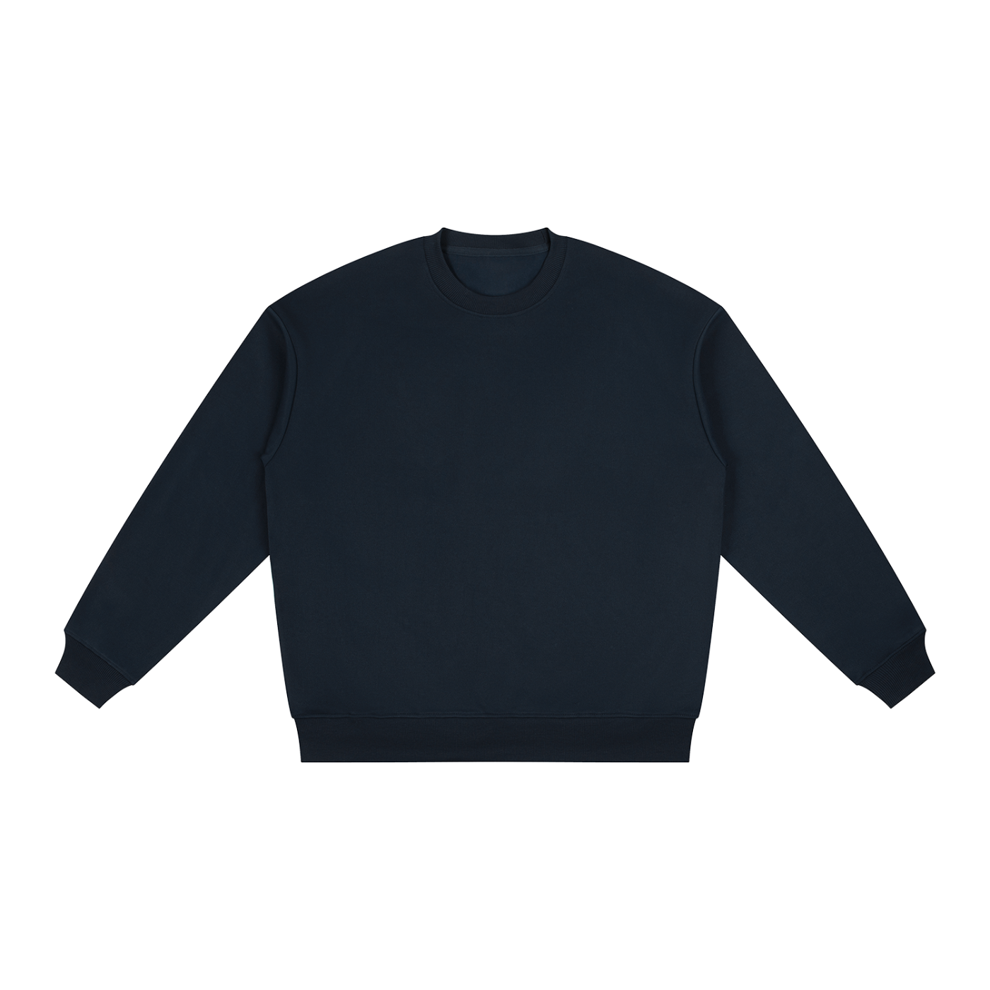 God Made It, I Smoke It – Mascot Oversized Drop Shoulder Crewneck Sweatshirt (Rear Print)