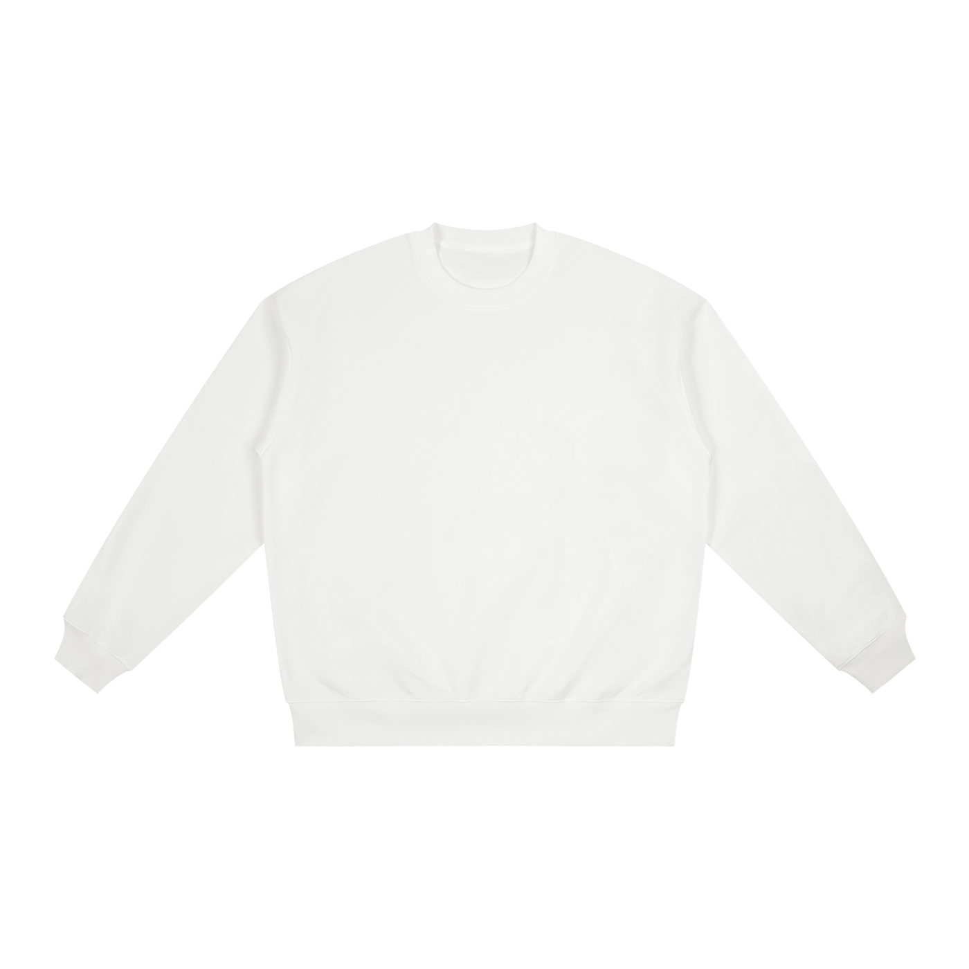 God Made It, I Smoke It – Mascot Oversized Drop Shoulder Crewneck Sweatshirt (Front Print)