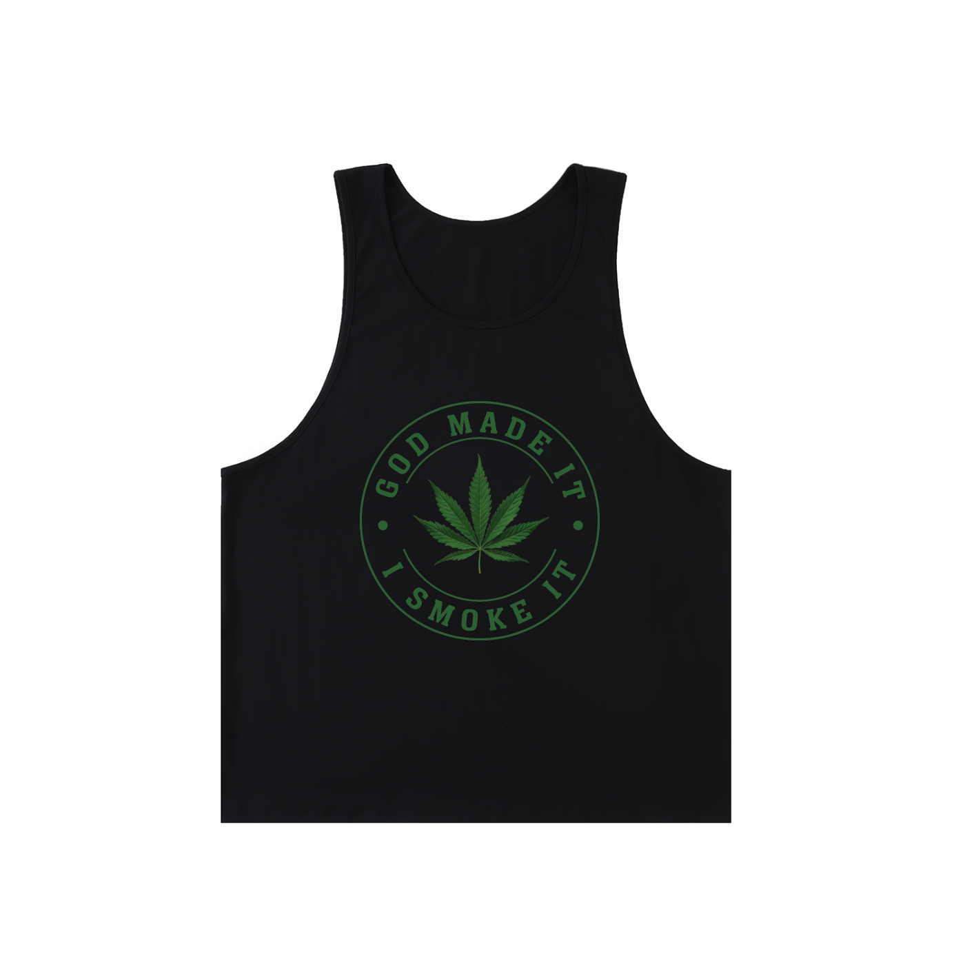 God Made It, I Smoke It – Unisex Loose Tank Top