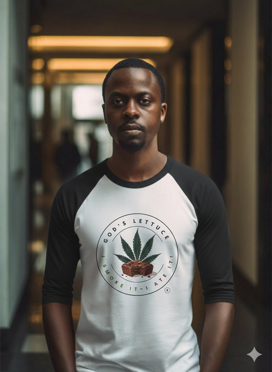 Unisex Three-Quarter Sleeve Raglan Shirt