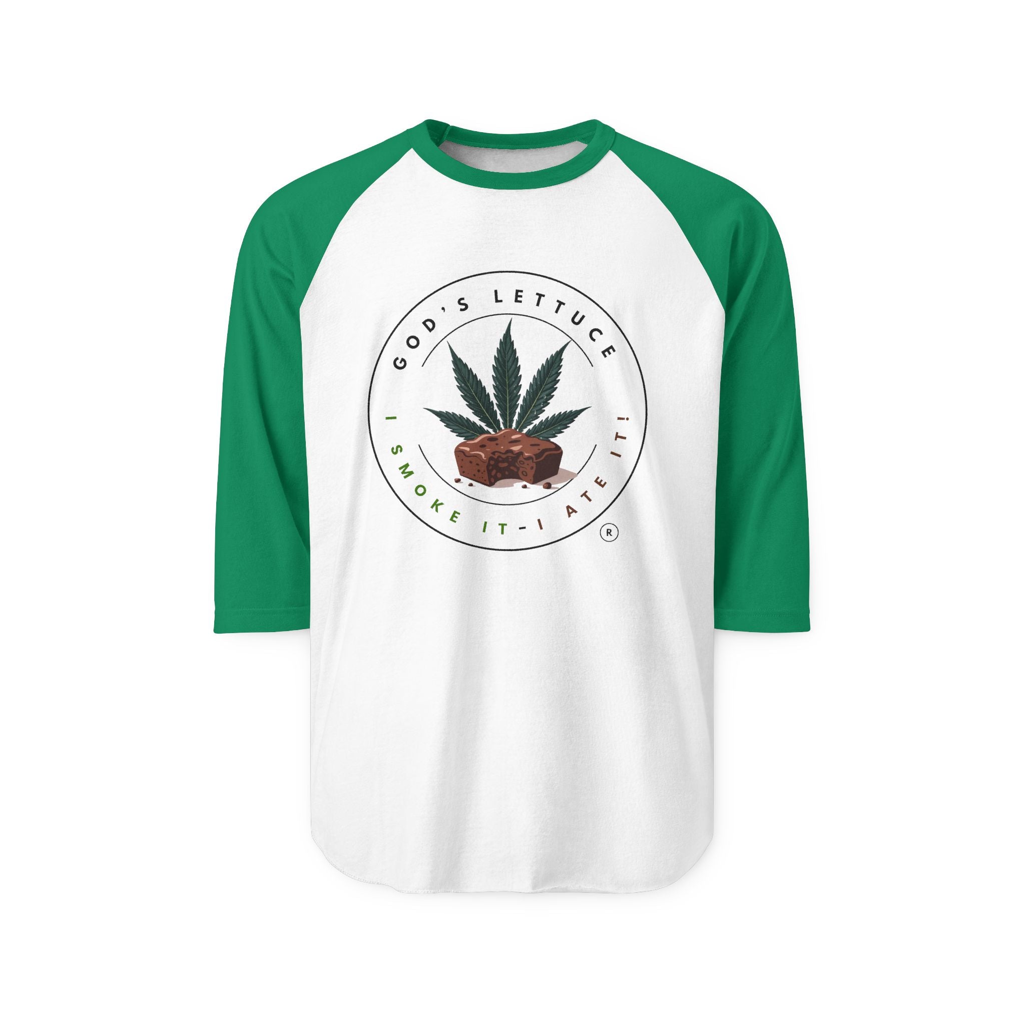 Unisex Three-Quarter Sleeve Raglan Shirt