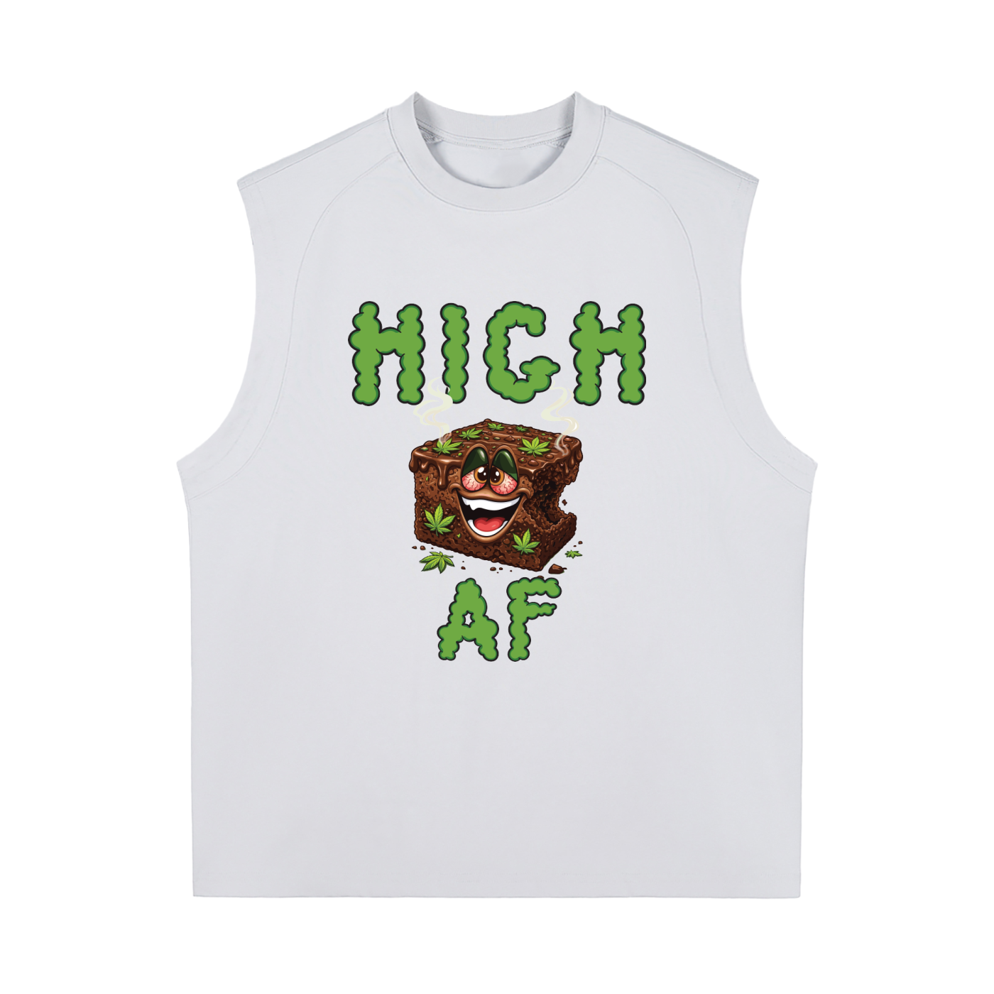High AF Brownie – Sorona Quick-Dry Cooling Tank Top