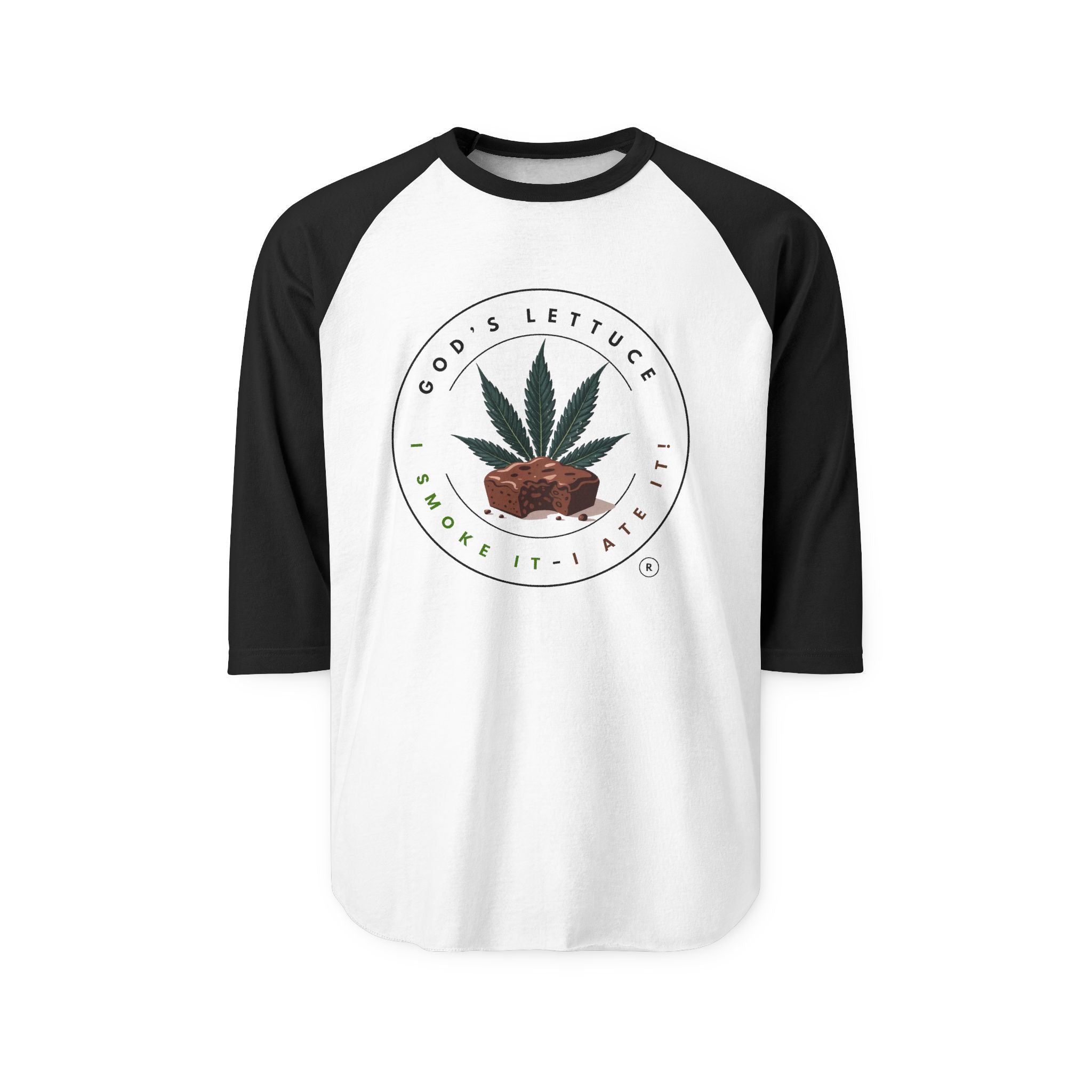 Unisex Three-Quarter Sleeve Raglan Shirt