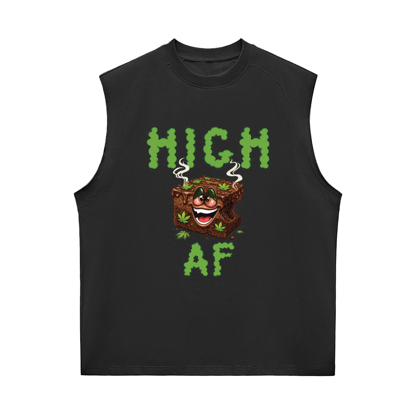 High AF Brownie – Sorona Quick-Dry Cooling Tank Top