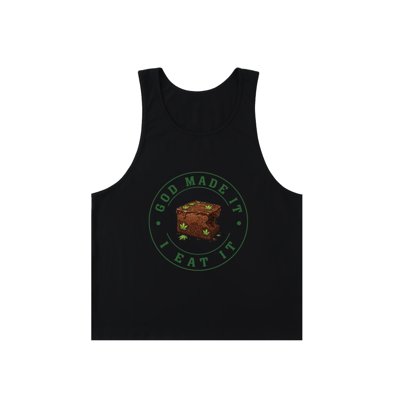God Made It, I Eat It – Unisex Loose Tank Top