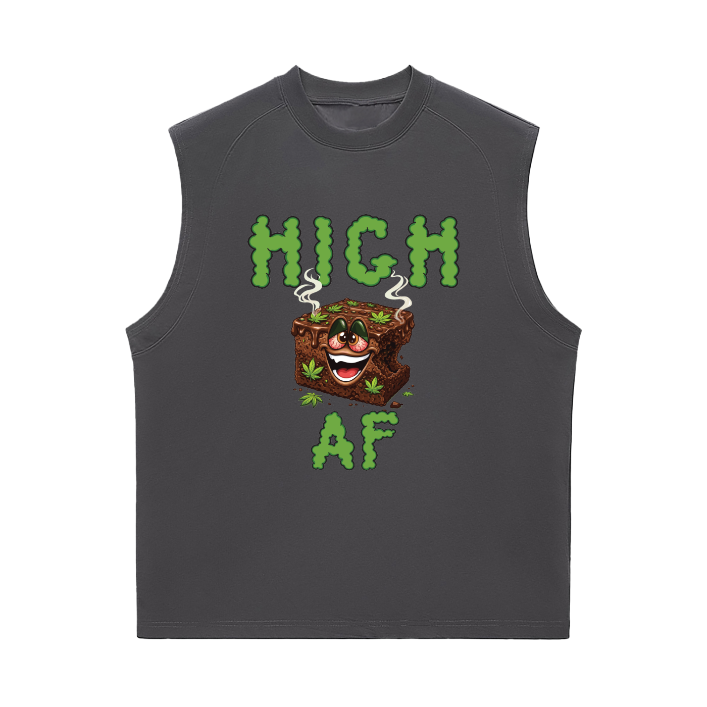 High AF Brownie – Sorona Quick-Dry Cooling Tank Top